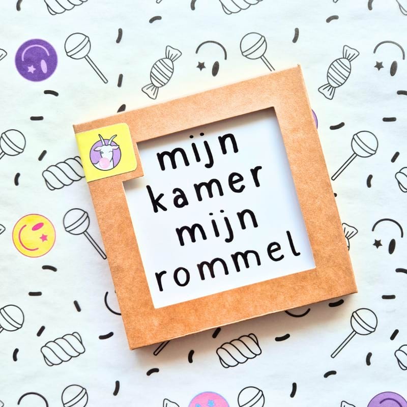 Tegel – Mijn kamer, mijn rommel - 119168 Tegel – Mijn kamer, mijn rommel