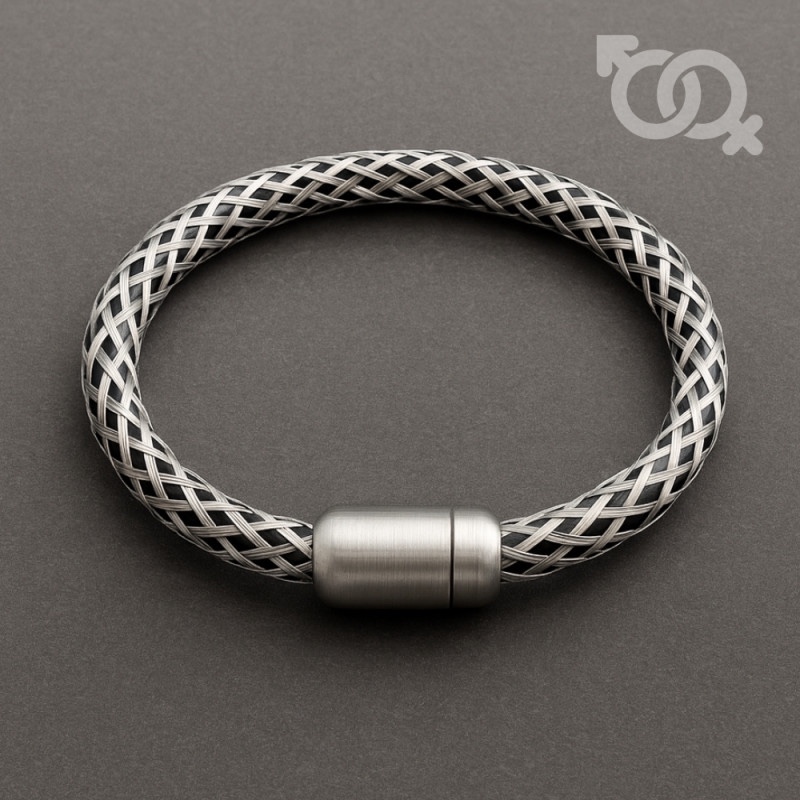 Wyre. | armband | metaal | magneetsluiting | 8mm