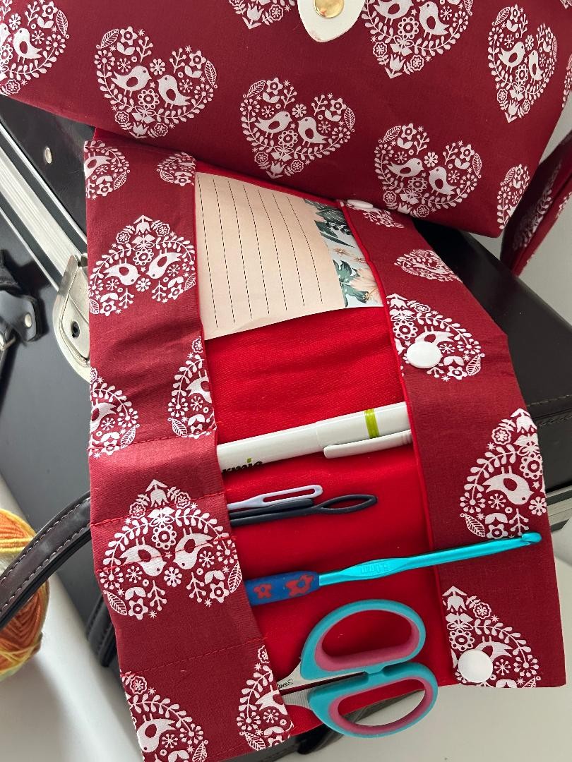 Breitas of haakmand voor kleine projecten 24cm x 20cm x 8cm - 124070 Breitas of haakmand voor kleine projecten 24cm x 20cm x 8cm