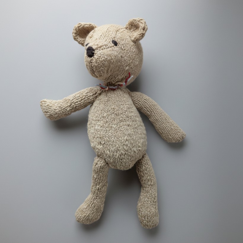 Knuffel beer groot liggend - 116908 Knuffel beer groot liggend