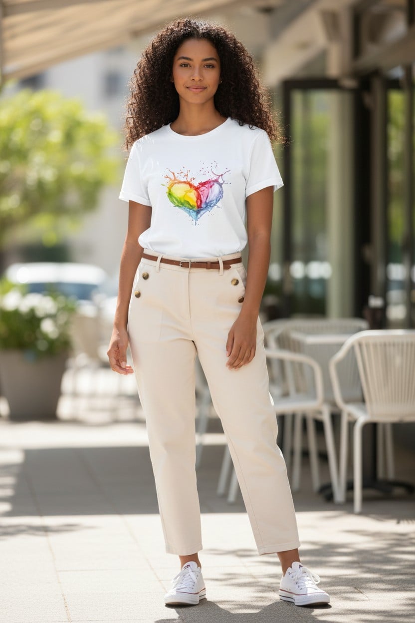 Bubbelend Hart-Shirt - 124665 Bubbelend Hart-Shirt