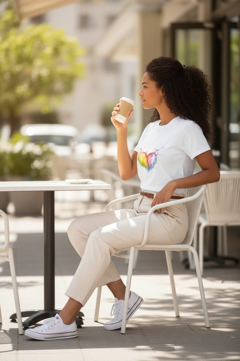 Bubbelend Hart-Shirt - 124666 Bubbelend Hart-Shirt