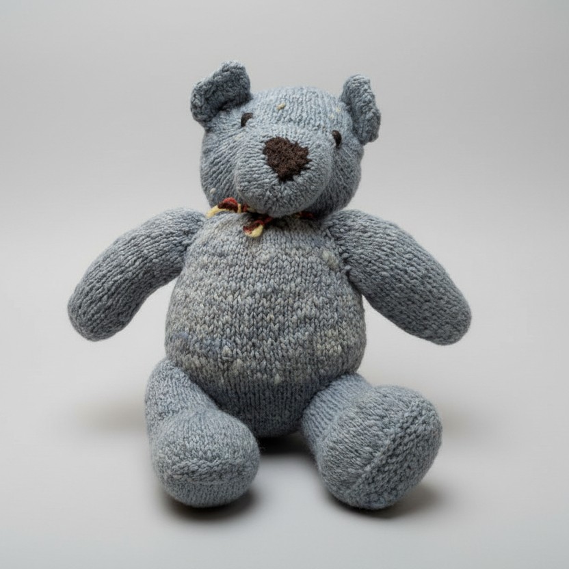 Knuffel beer groot zittend