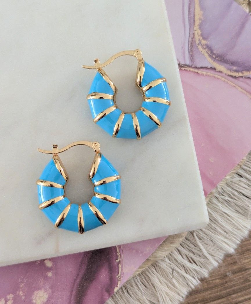 Bold & Bright oorbellen