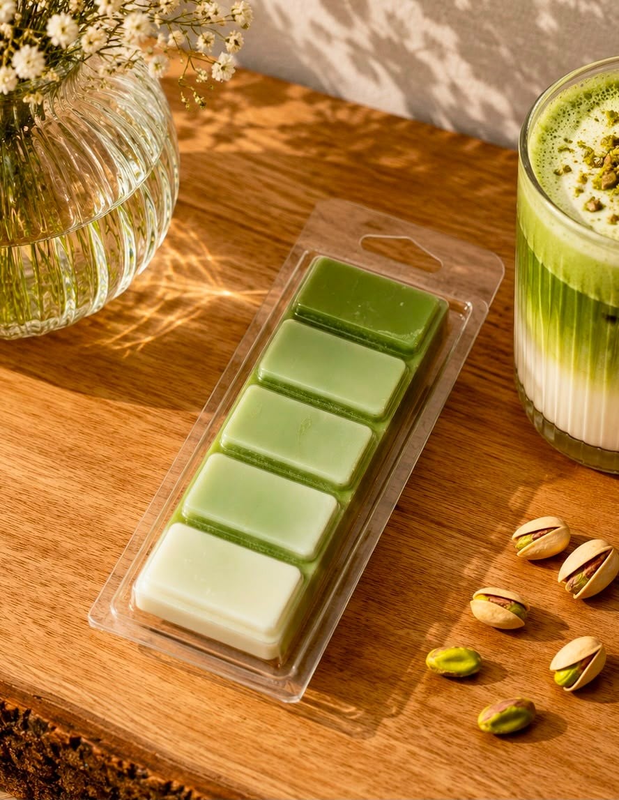 💚☕ latte pistachio crème waxmelts ☕💚 - 134619 💚☕ latte pistachio crème waxmelts ☕💚