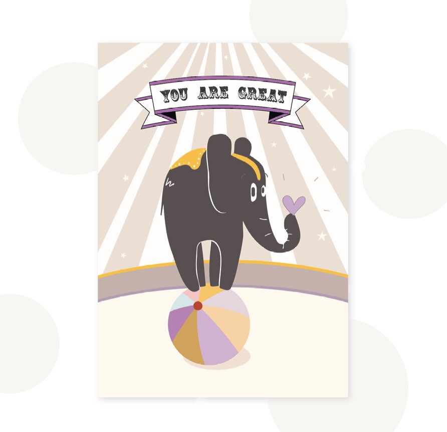 Cadeauset Oliver Olifant - Handgemaakt cadeautje