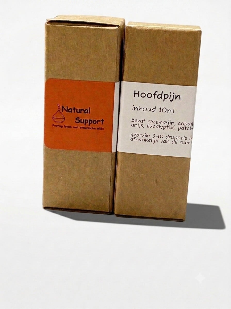 Hoofdpijn, etherische olie 10 ml olie voor de geurbrander - 136851 Hoofdpijn, etherische olie 10 ml olie voor de geurbrander