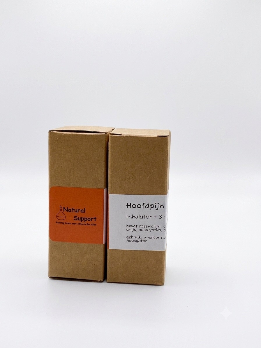 Hoofdpijn etherische olie inhalator - 136863 Hoofdpijn etherische olie inhalator