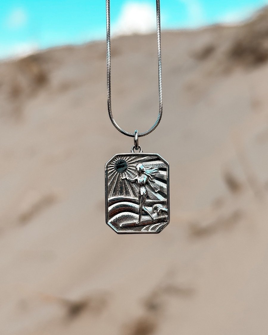 Oceaan Surfgirl Ketting Zilver - Laguna Treasures - 63973.jpeg Oceaan Surfgirl Ketting Zilver