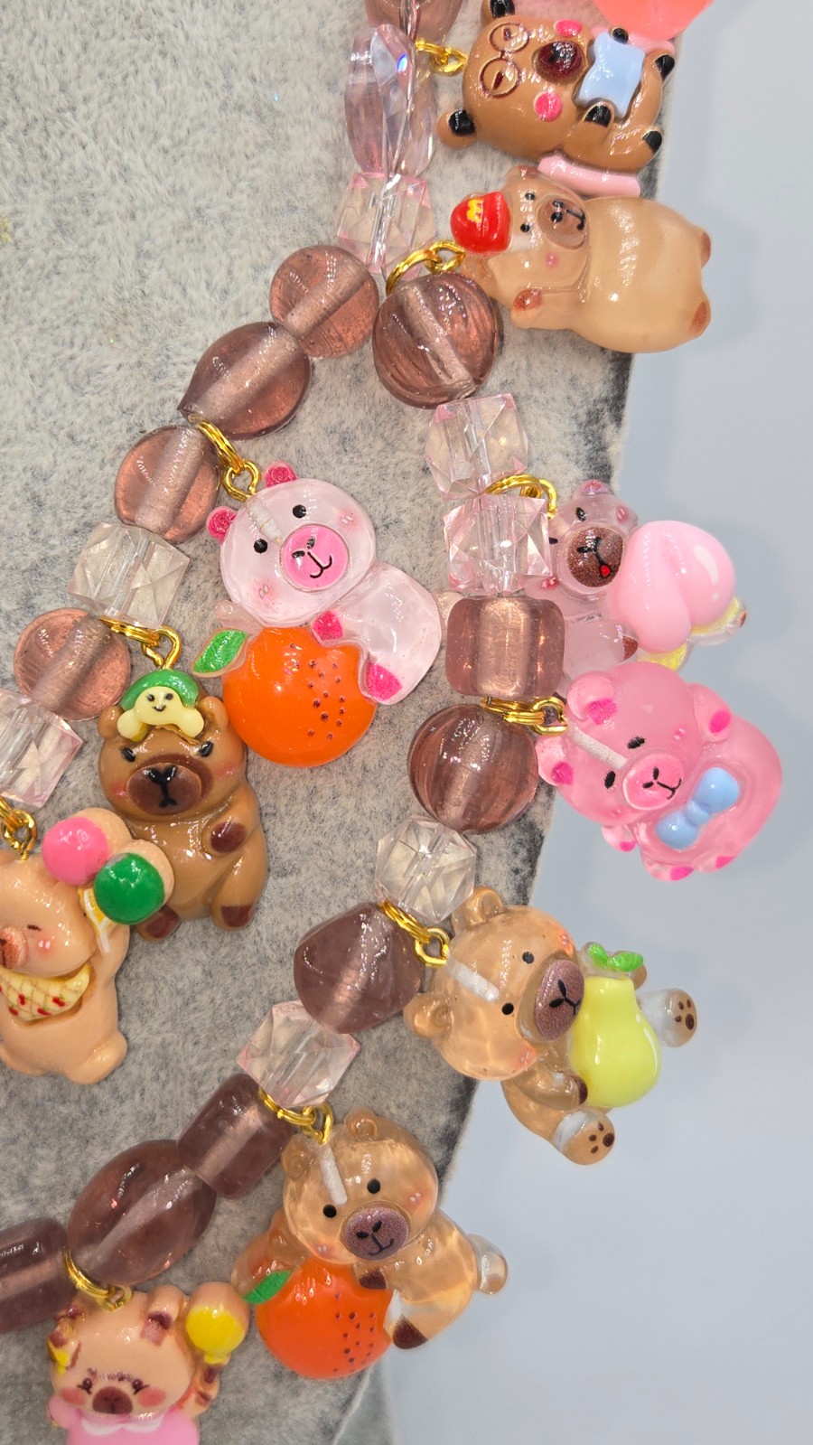 Capibara Ketting, one-of-a-kind en handgemaakt - 100228 Capibara Ketting, one-of-a-kind en handgemaakt