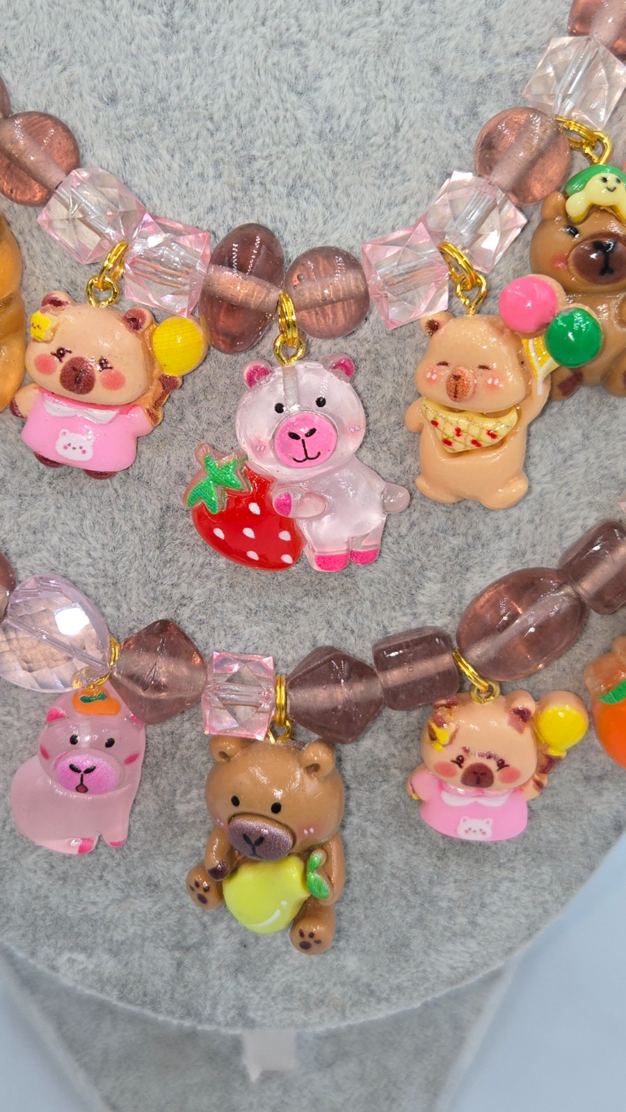 Capibara Ketting, one-of-a-kind en handgemaakt - 100230 Capibara Ketting, one-of-a-kind en handgemaakt