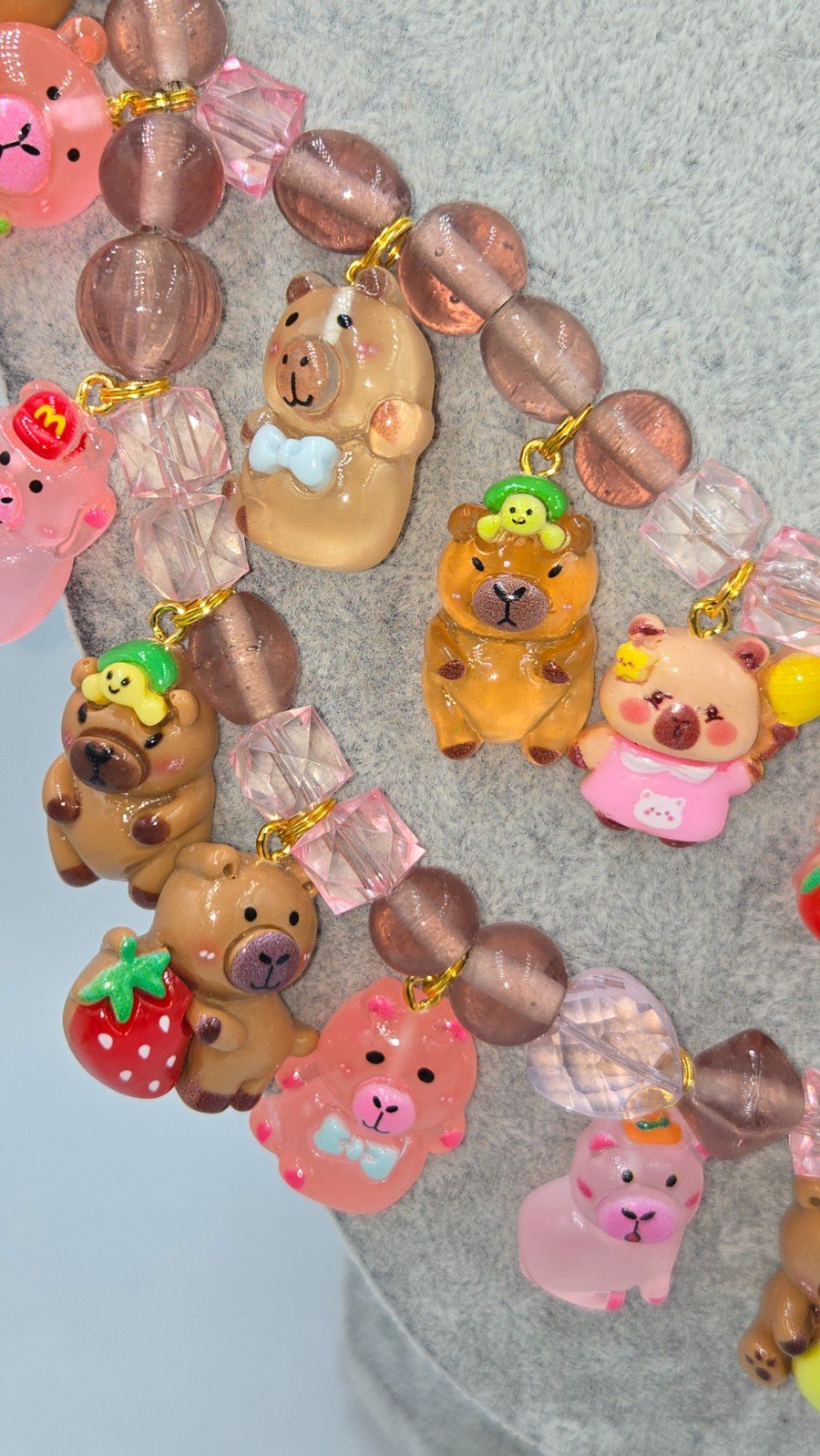 Capibara Ketting, one-of-a-kind en handgemaakt - 100231 Capibara Ketting, one-of-a-kind en handgemaakt