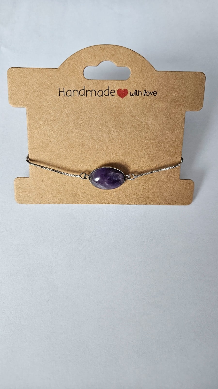Handgemaakte Amethist Armband – Rust & Innerlijke Kracht ✨