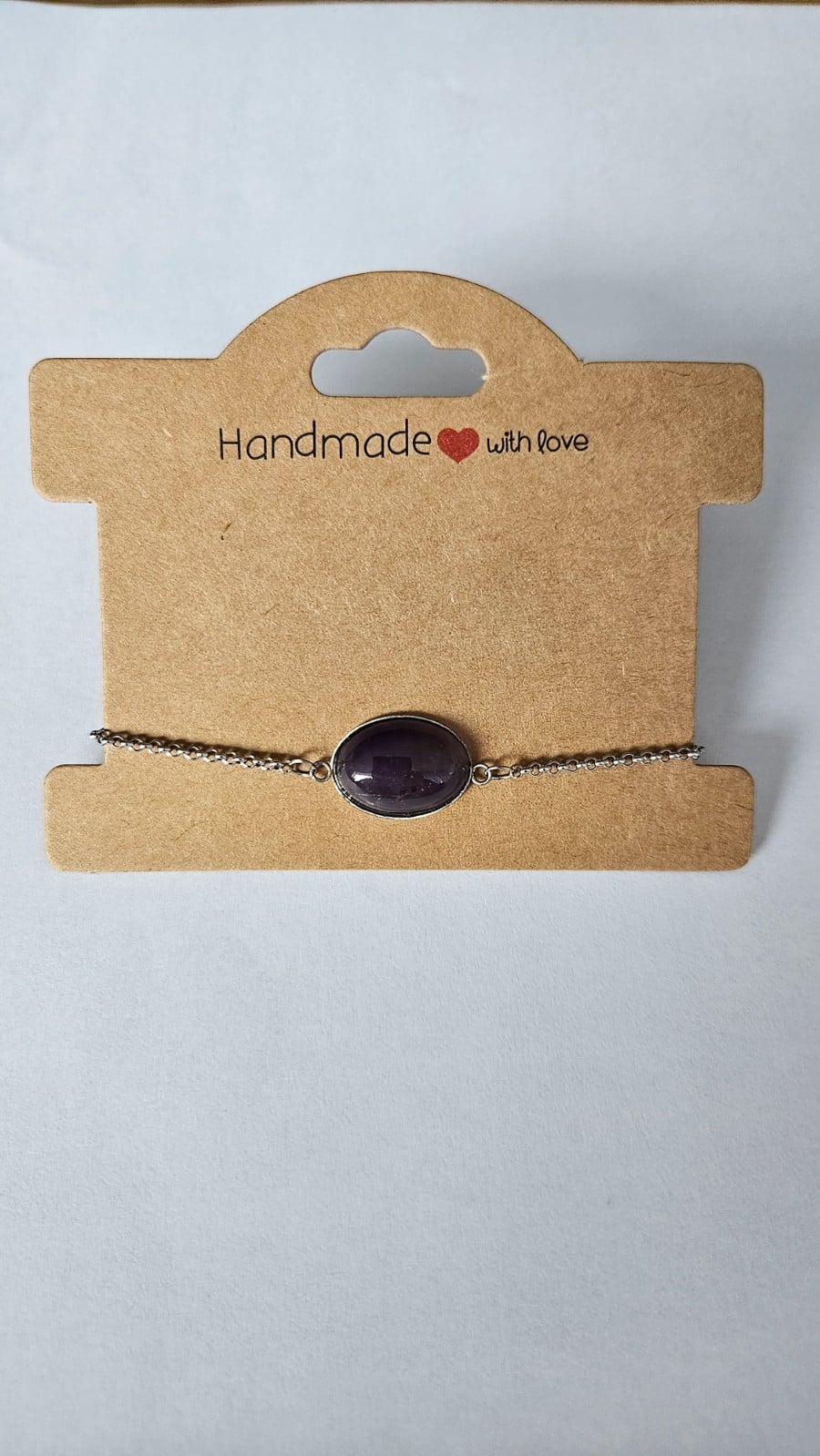 Handgemaakte Amethist Armband – Rust & Innerlijke Kracht ✨