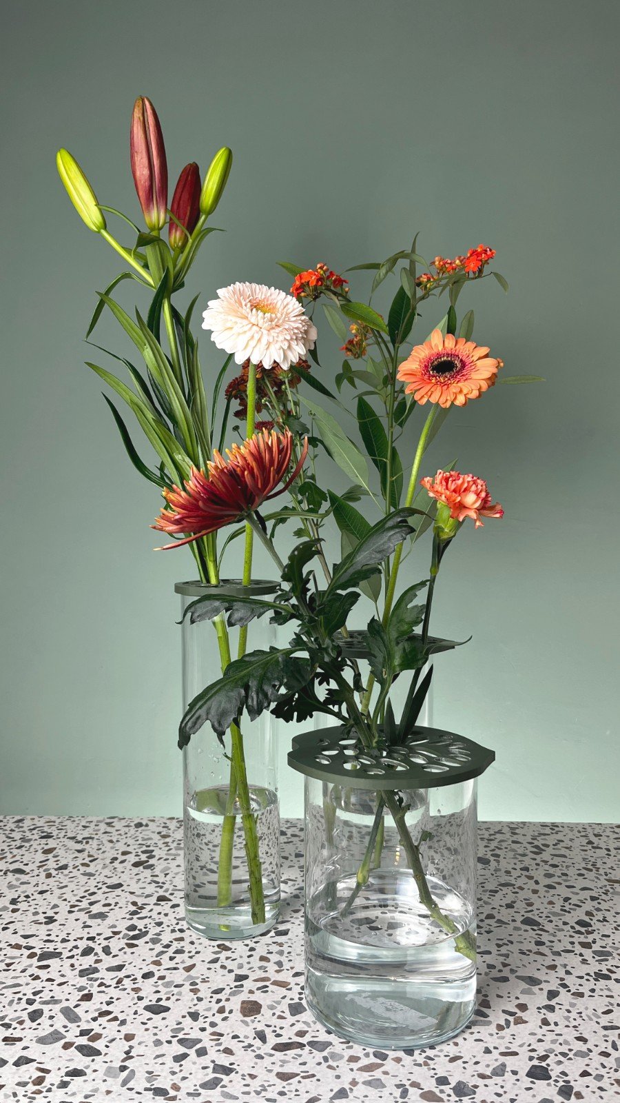 3-Delige Bloemhouder Set voor IKEA Cylinder Vazen