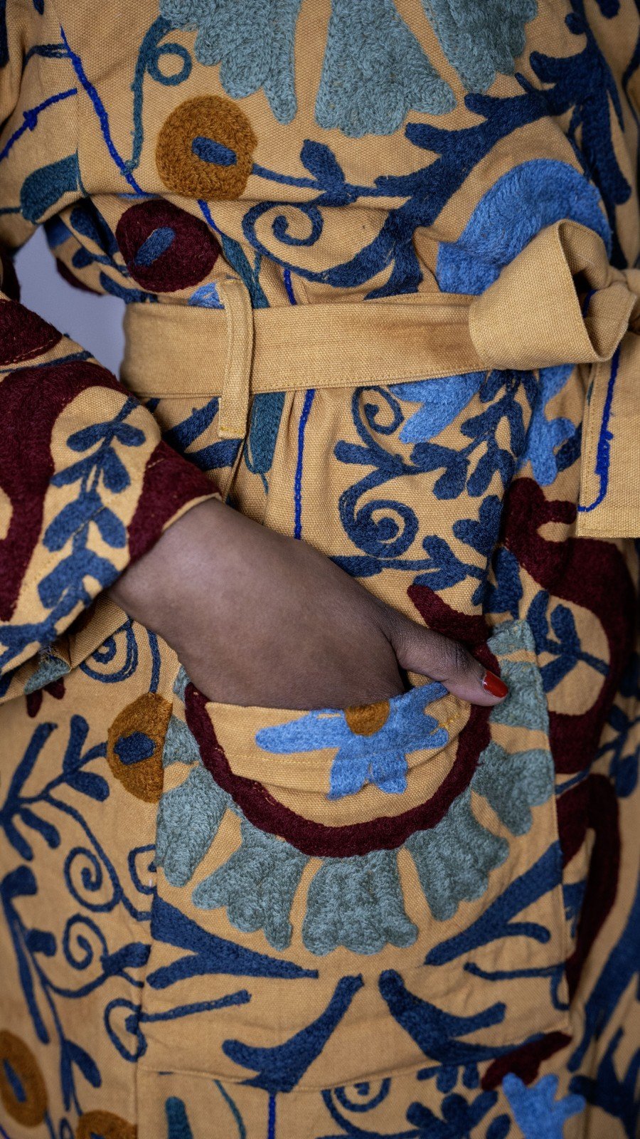 Kimono - Unisex - One size fits all - Artisan Elegance Collection - Warm Yellow - 58513.jpeg Kimono - Unisex - One size fits all - Artisan Elegance Collection - Warm Yellow