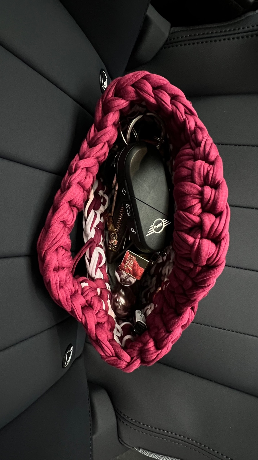 Pink Cherry Mini Handbag - 88922 Pink Cherry Mini Handbag