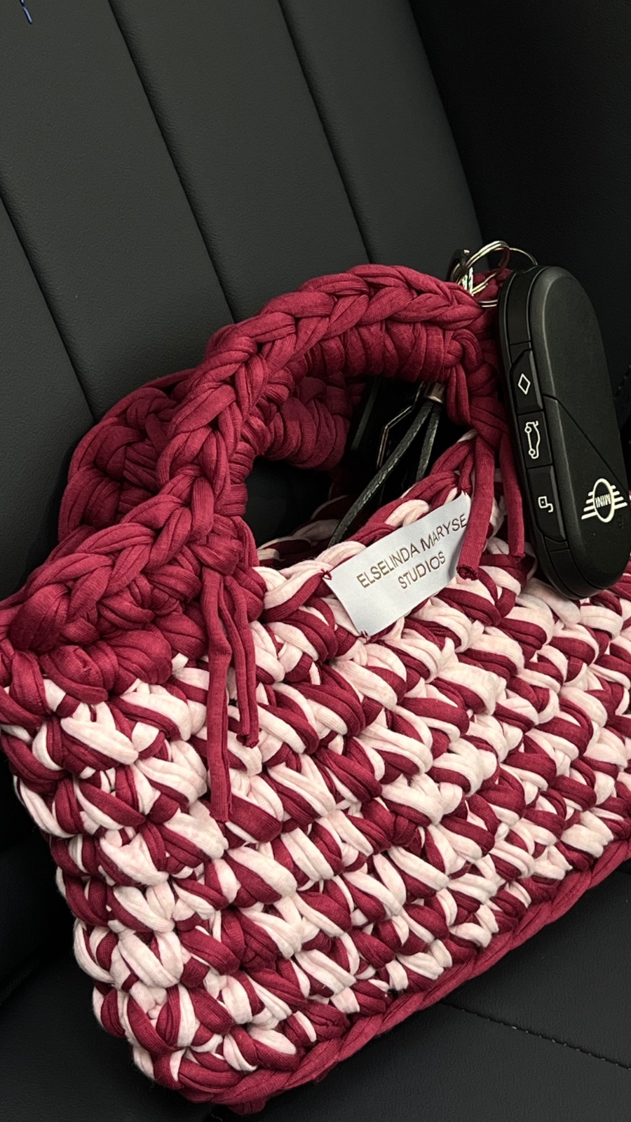 Pink Cherry Mini Handbag - 88924 Pink Cherry Mini Handbag