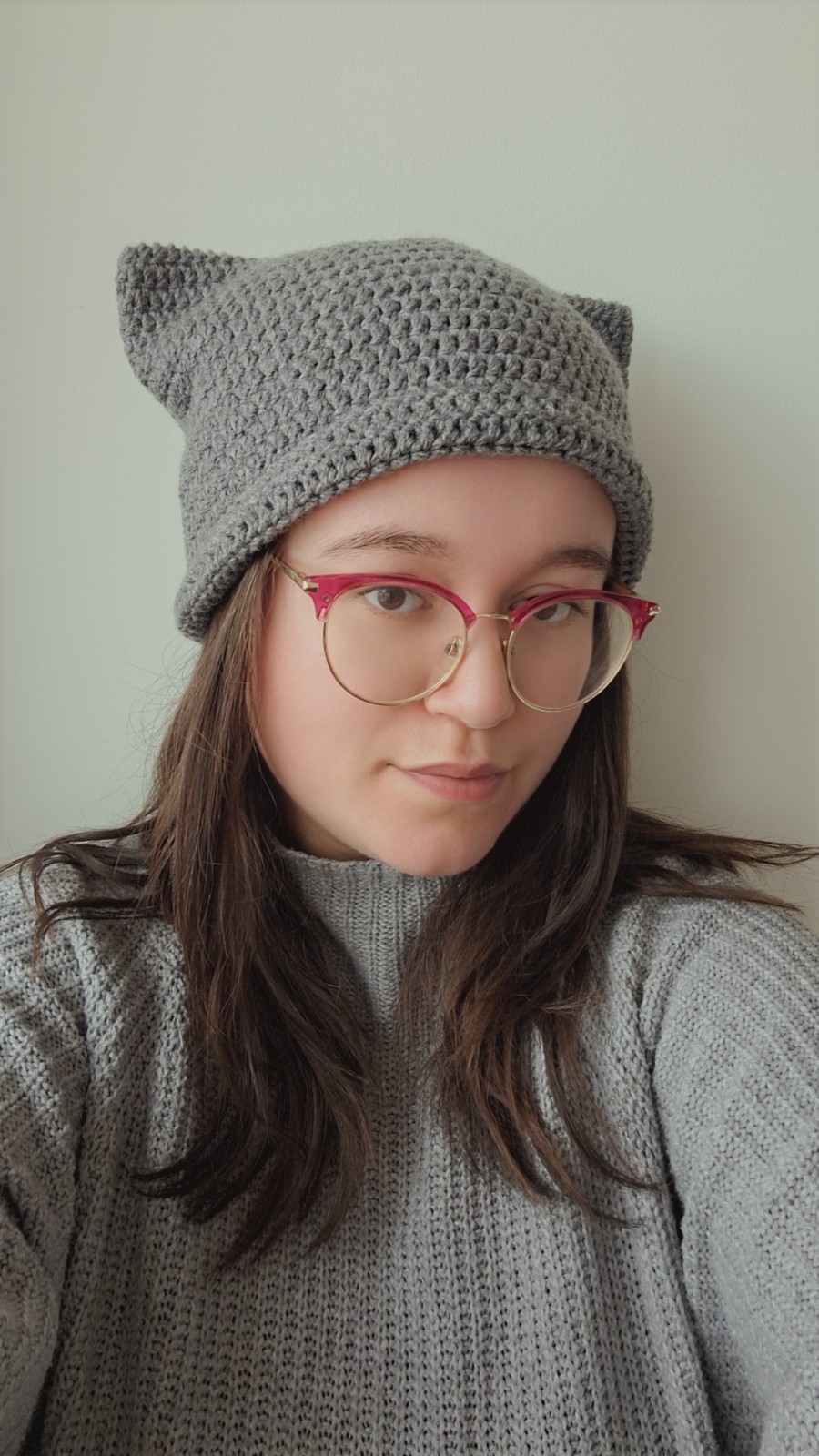 Gehaakte muts | Grijs - 99244 Gehaakte muts | Grijs