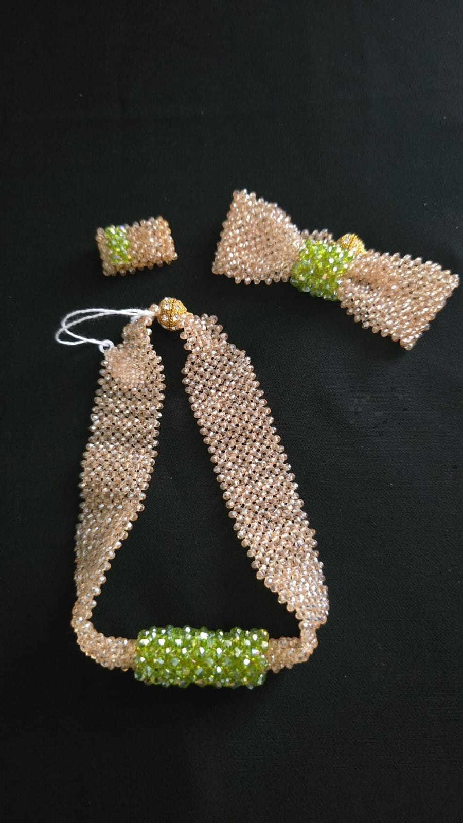 Set golden/green elegance