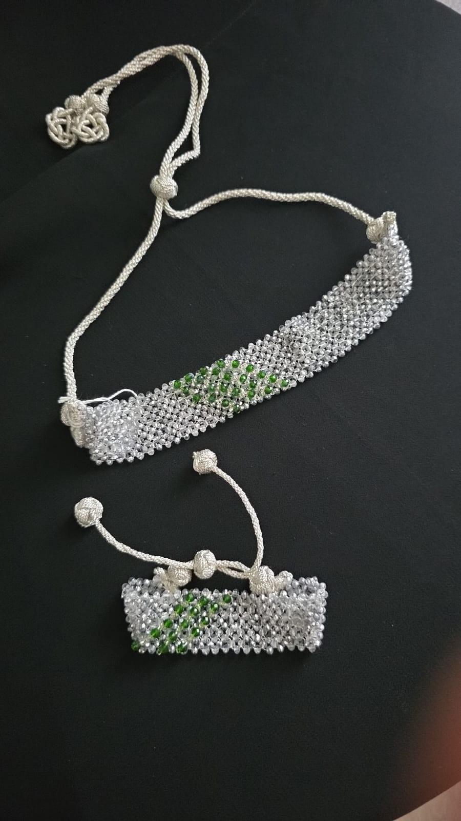 Set silver/green - 106115 Set silver/green
