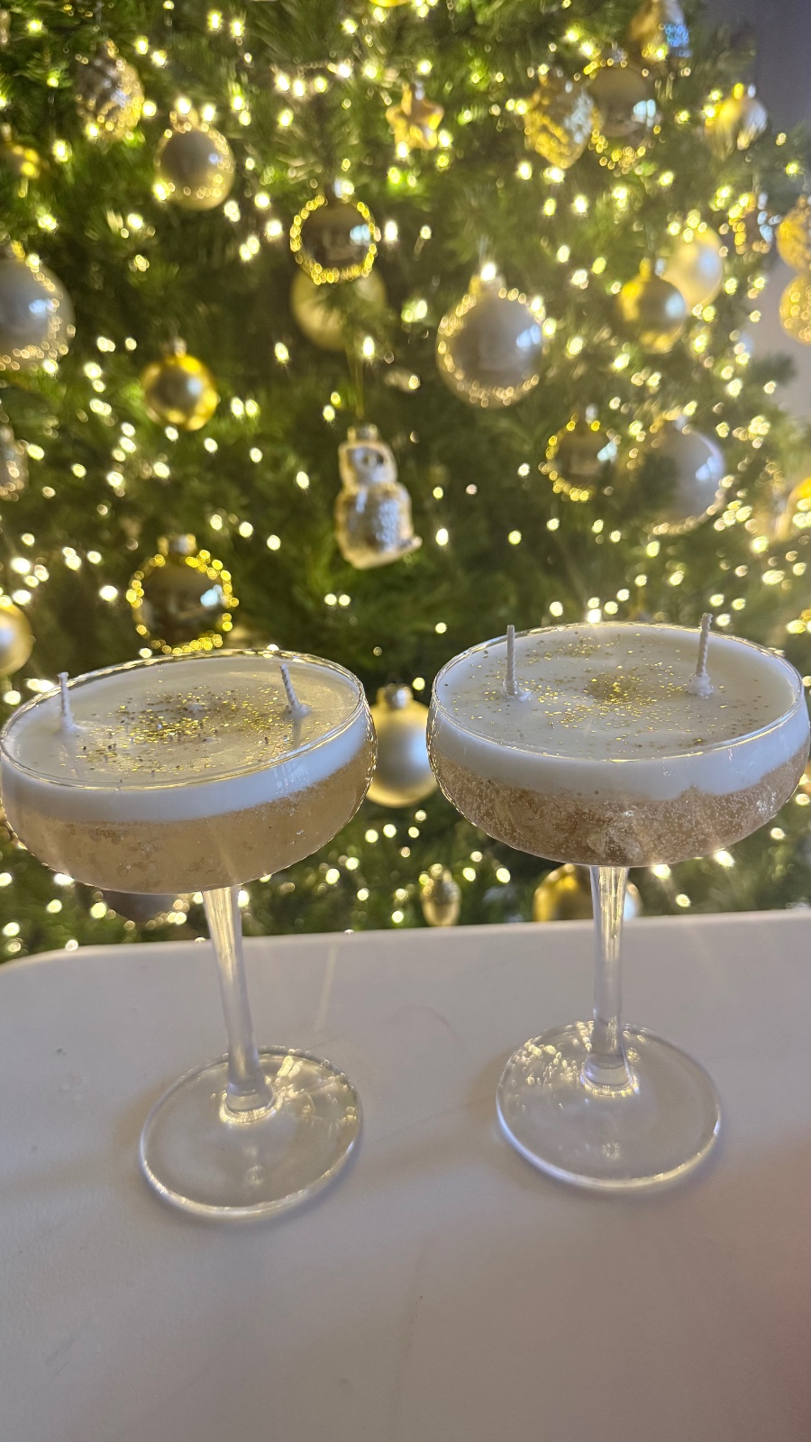 Champagne cocktail kaars