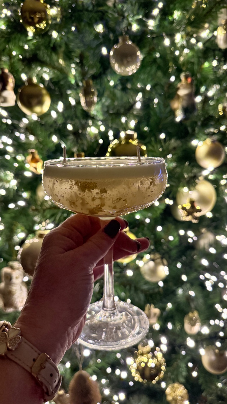 Champagne cocktail kaars