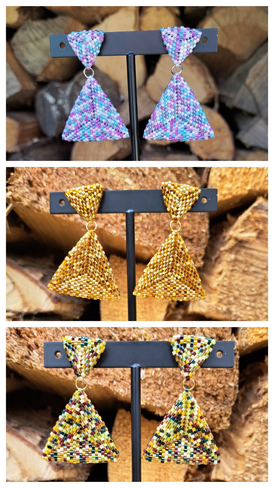 Handgemaakte kralenoorbellen Confetti Collectie – kleurrijke Miyuki… - 113440 Handgemaakte kralenoorbellen Confetti Collectie – kleurrijke Miyuki oorbellen in meerdere varianten (5 cm)