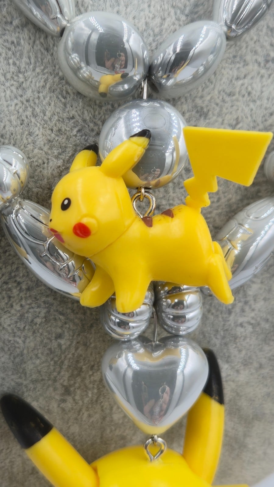 Vintage Picachu statement ketting. Een musthave voor de pokemon echte fan