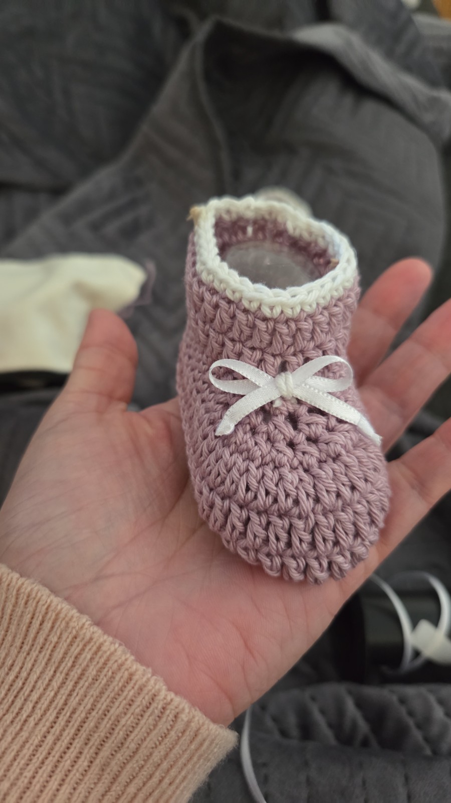 Gehaakte baby schoentjes