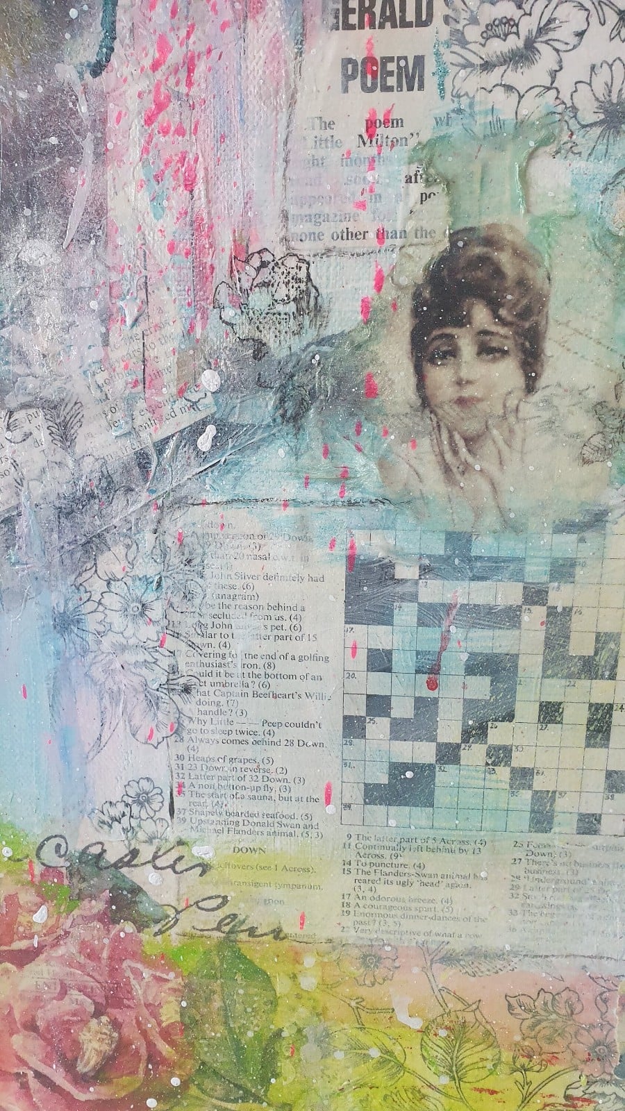 Moodbord of Whispers, een collage