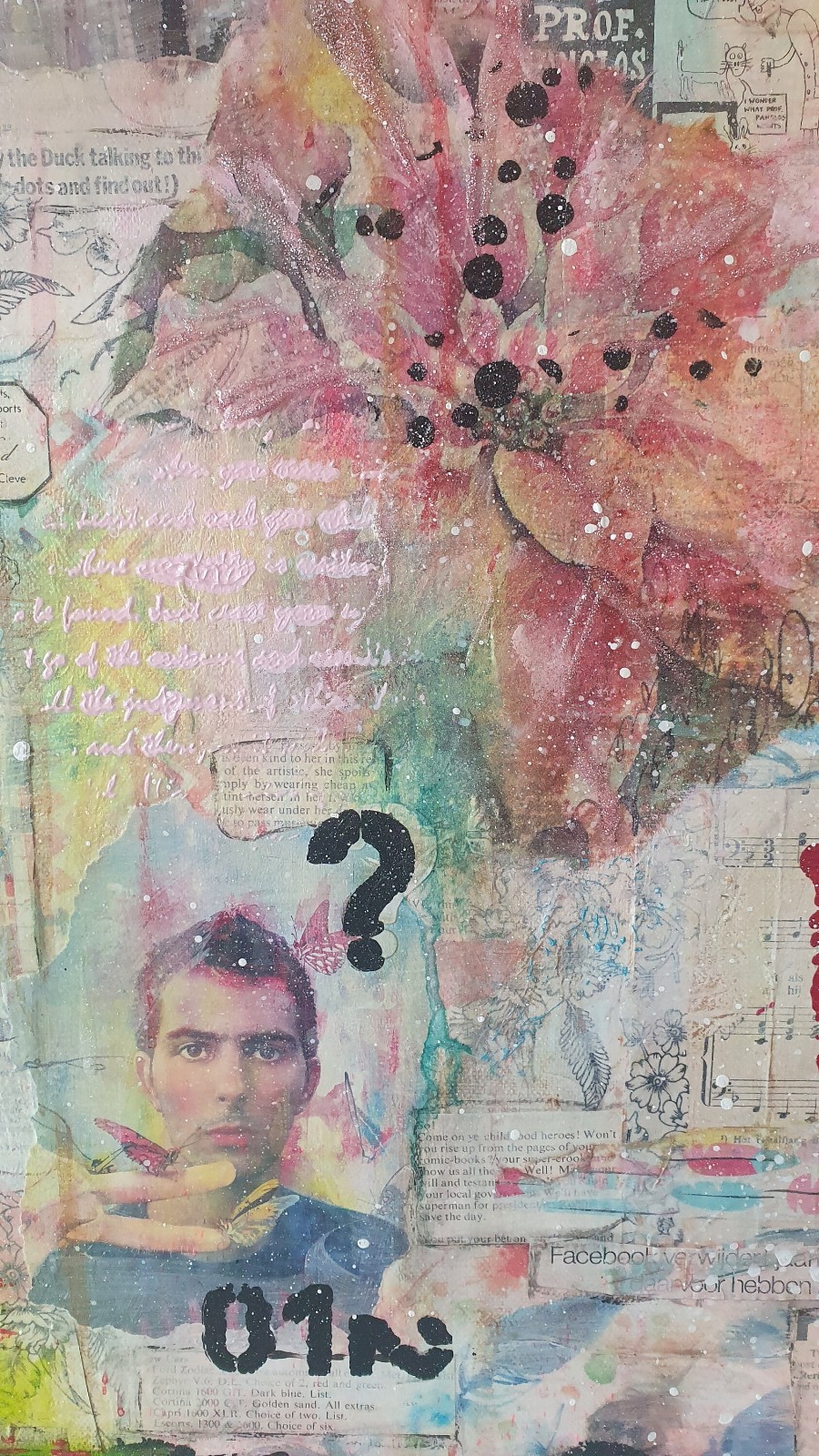 Moodbord of Whispers, een collage