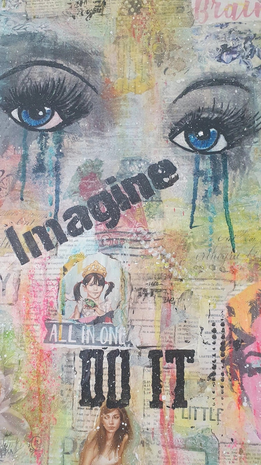 Moodbord of Whispers, een collage