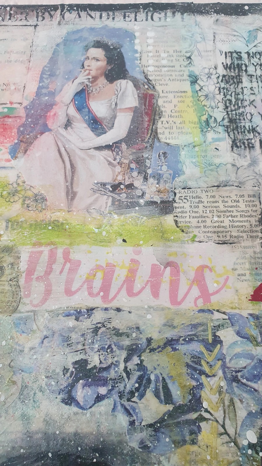 Moodbord of Whispers, een collage