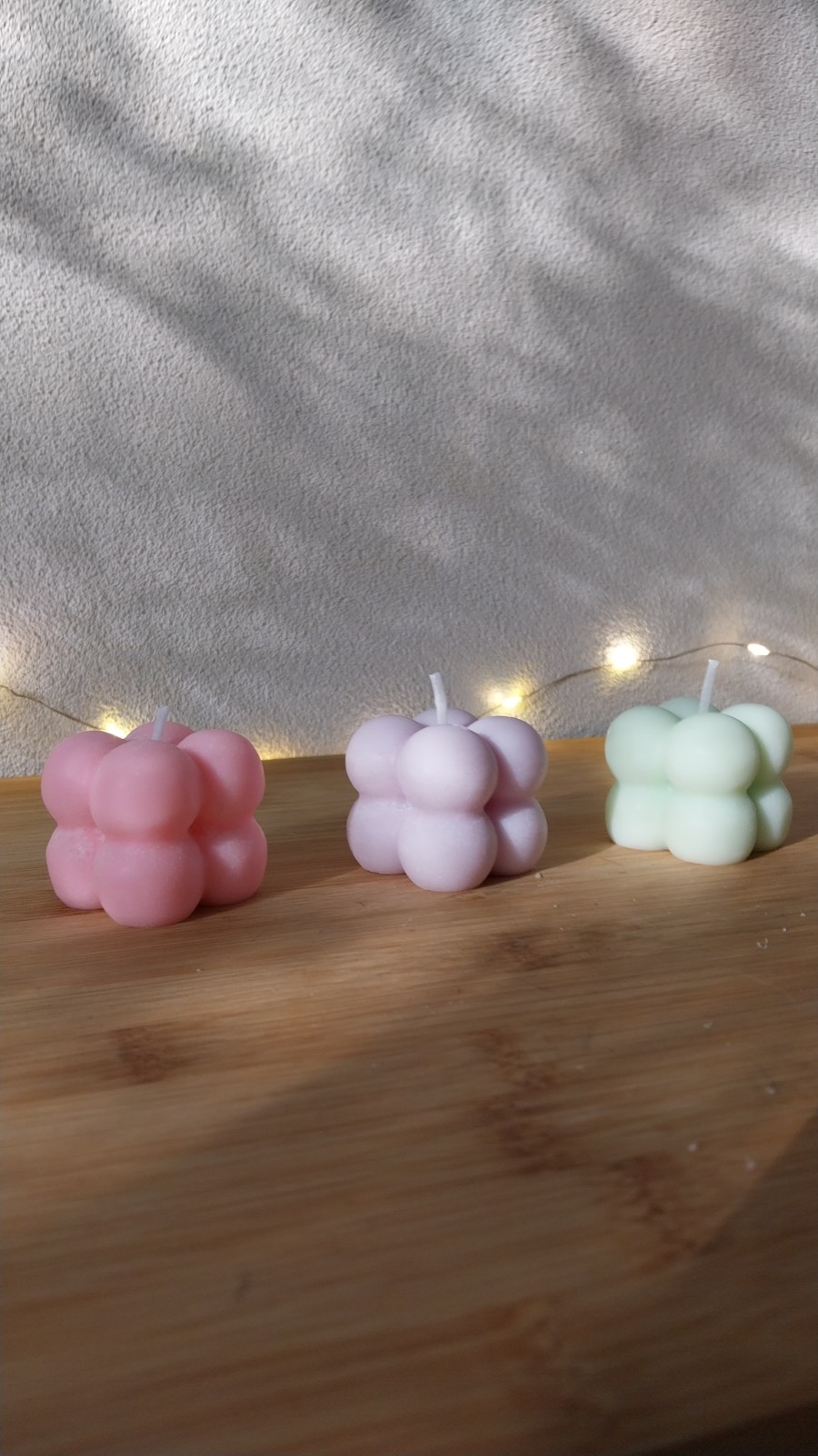 Bubble Cube Sojakaars Handgemaakte - 136345 Bubble Cube Sojakaars Handgemaakte