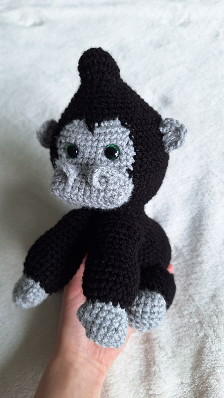 Gehaakte gorilla knuffel - 141131 Gehaakte gorilla knuffel