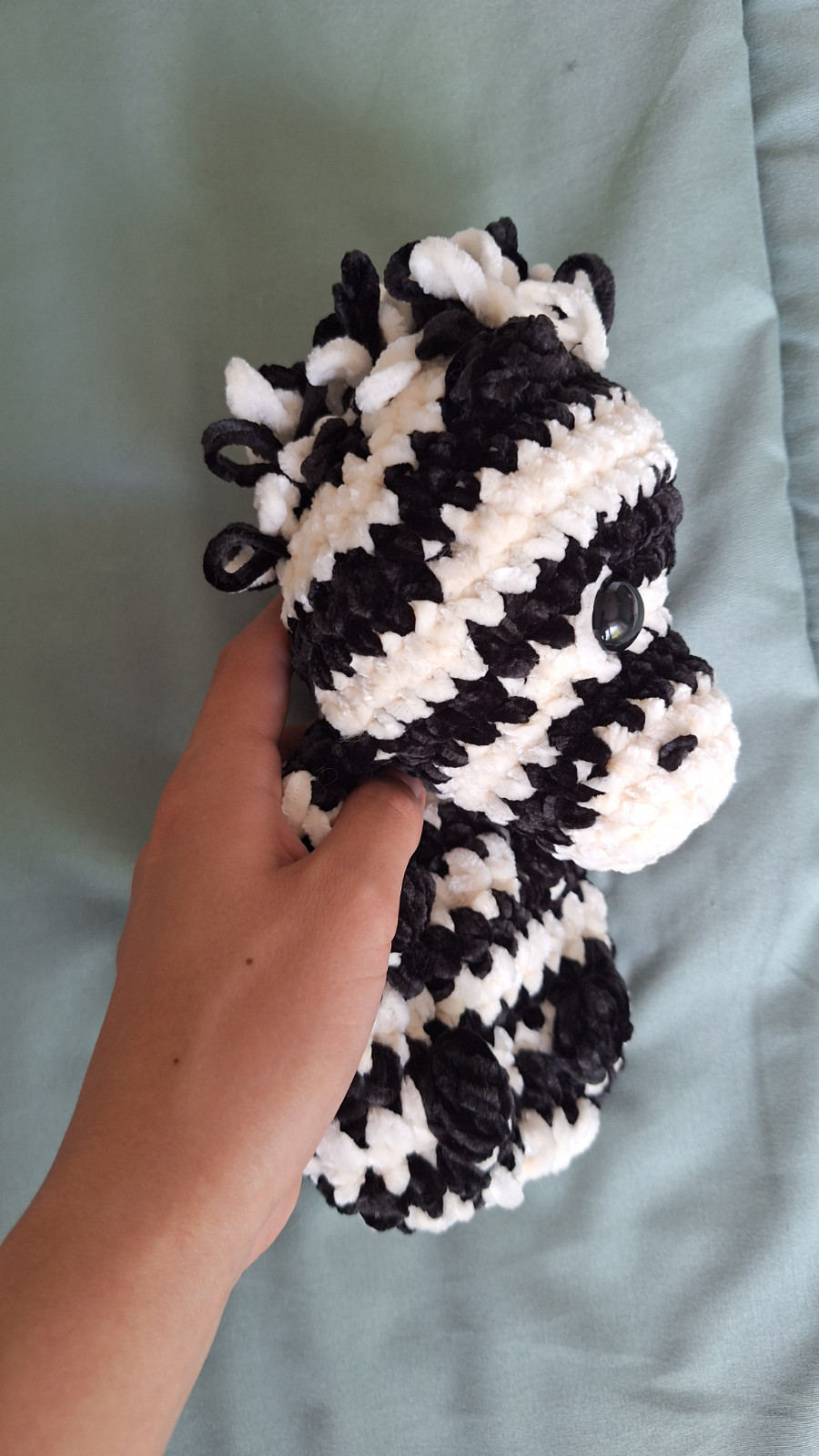 Gehaakte zebra knuffel - 138711 Gehaakte zebra knuffel