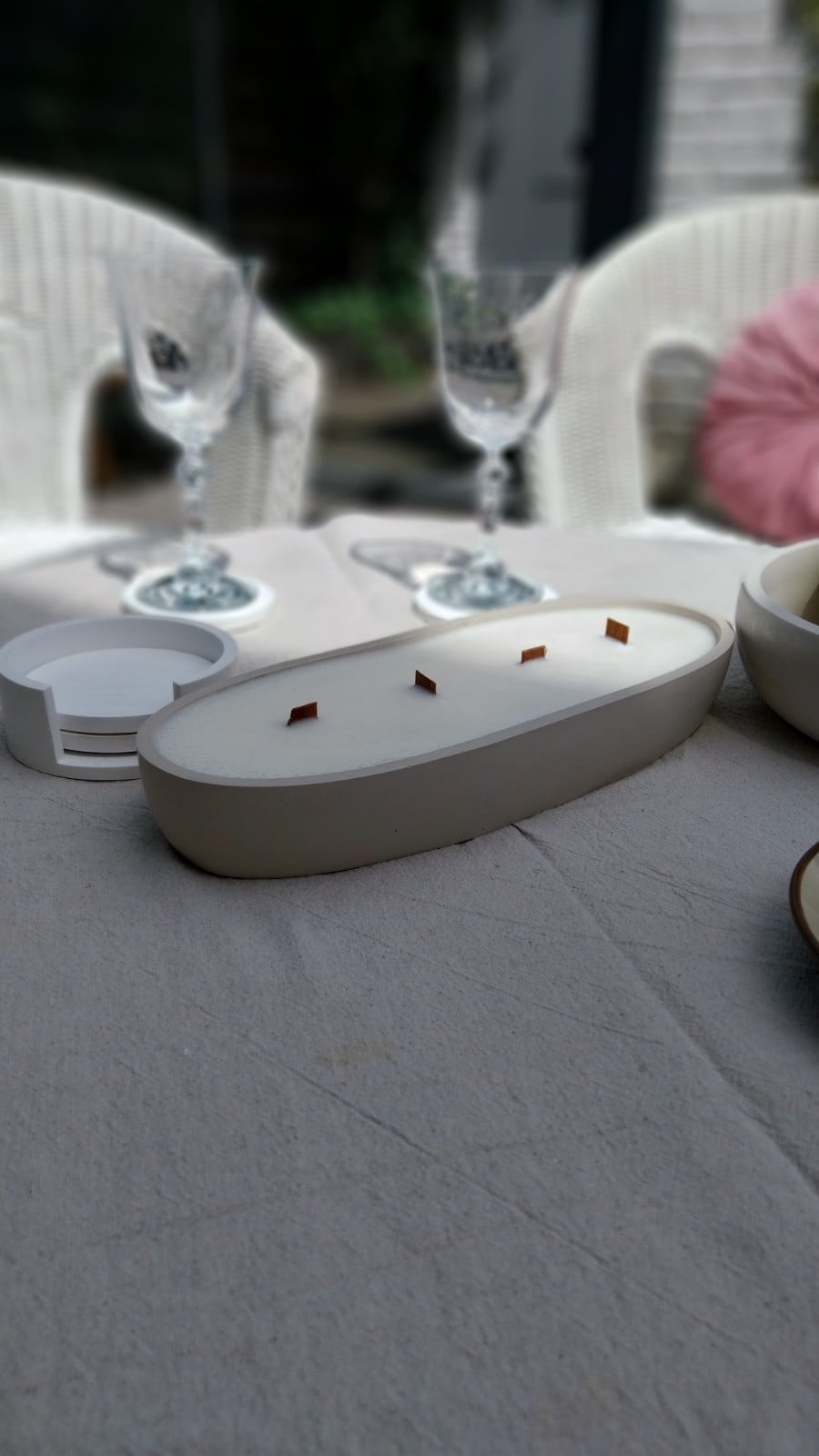 Outdoor Stillness soy-bijenwas kaars handgemaakt - 137532 Outdoor Stillness soy-bijenwas kaars handgemaakt