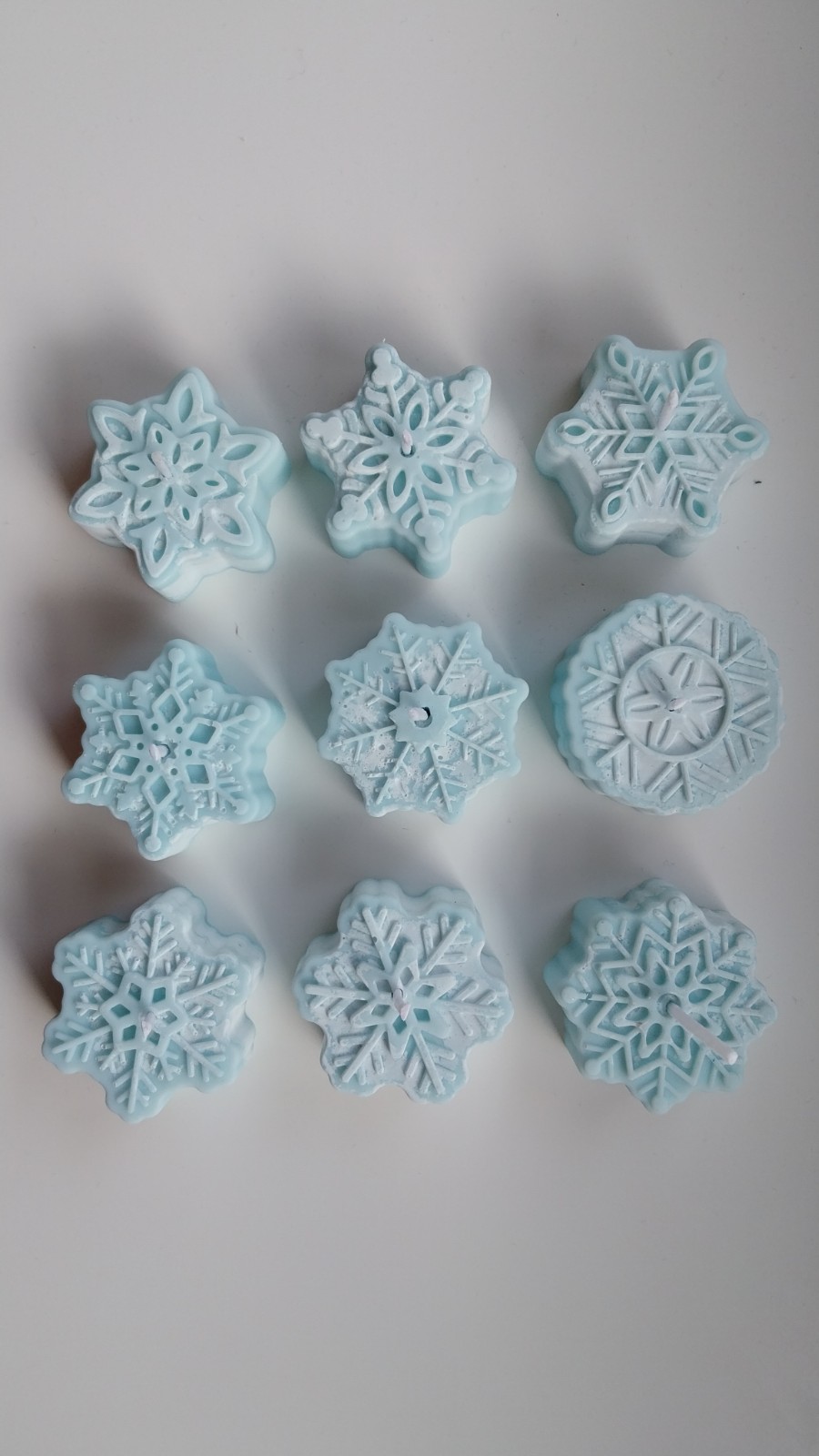 Snow-kaars handgemaakt - 136378 Snow-kaars handgemaakt