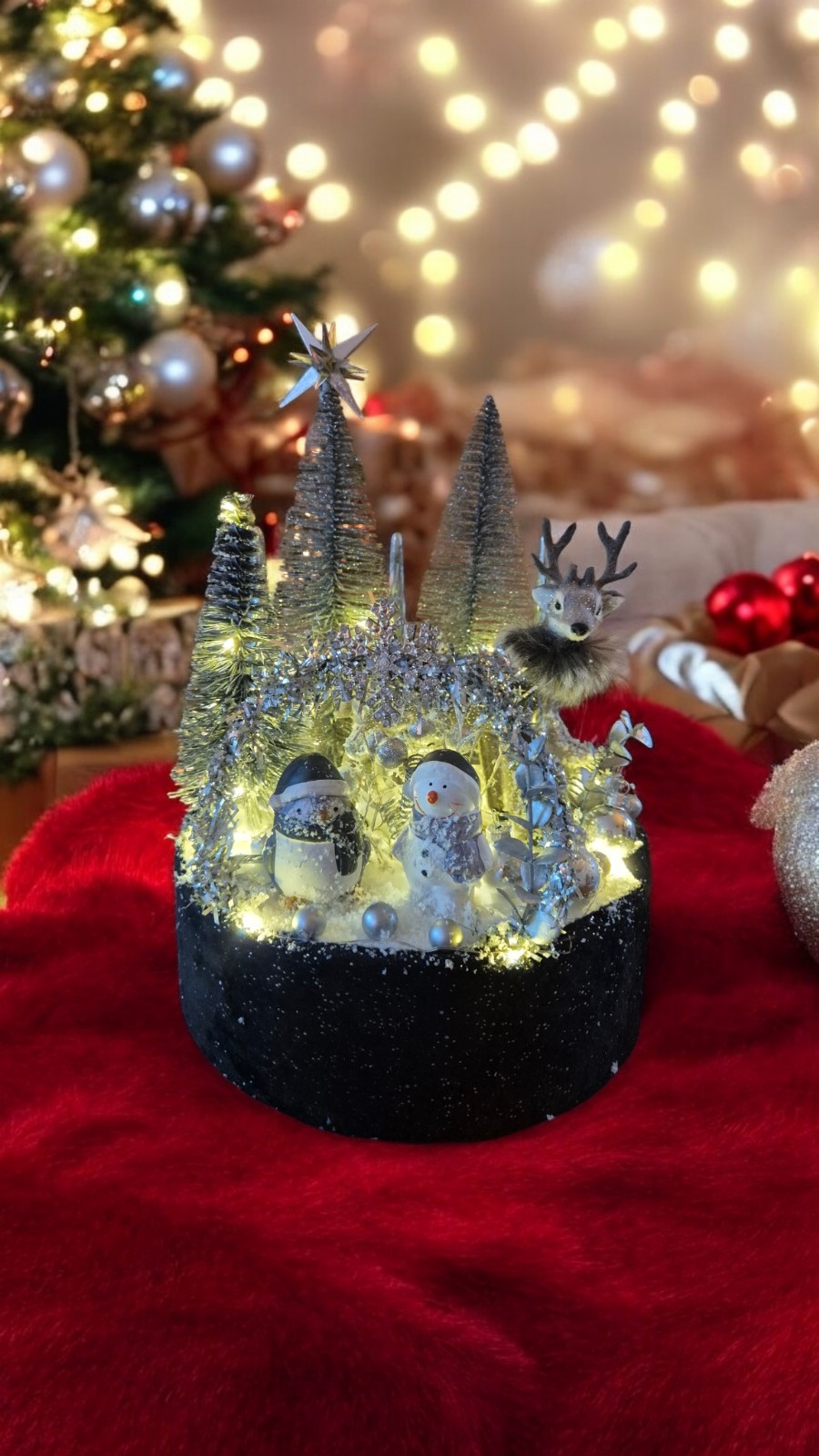 Zilveren kersttafereel – Winter Wonderland Glow - 153350 Zilveren kersttafereel – Winter Wonderland Glow