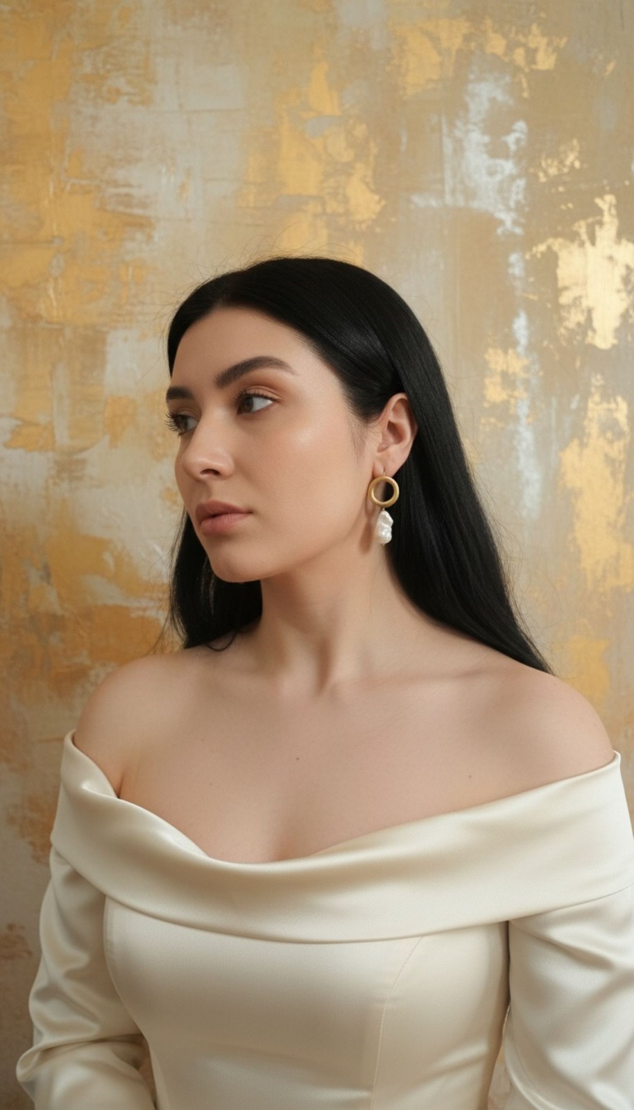 Unieke barokke pareloorbellen