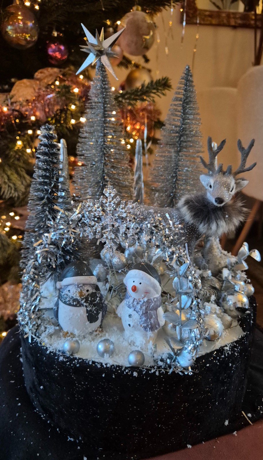 Zilveren kersttafereel – Winter Wonderland Glow - 153349 Zilveren kersttafereel – Winter Wonderland Glow