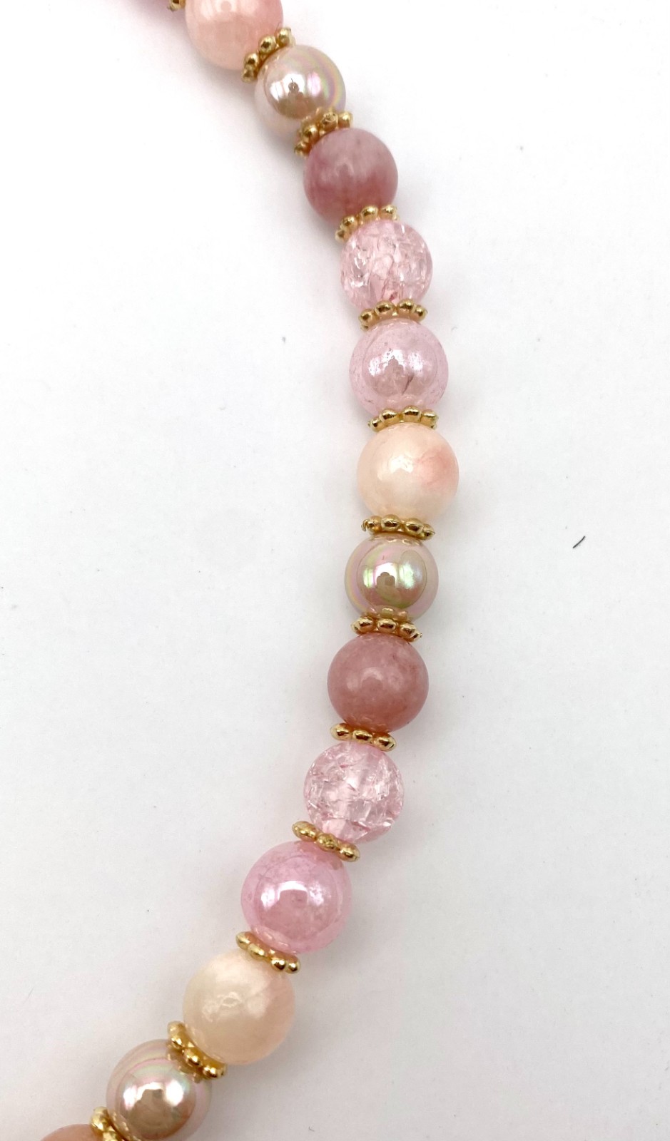 Handgemaakt telefoonkoord met kralen - HG30016 - 107525 Handgemaakt telefoonkoord met kralen - HG30016