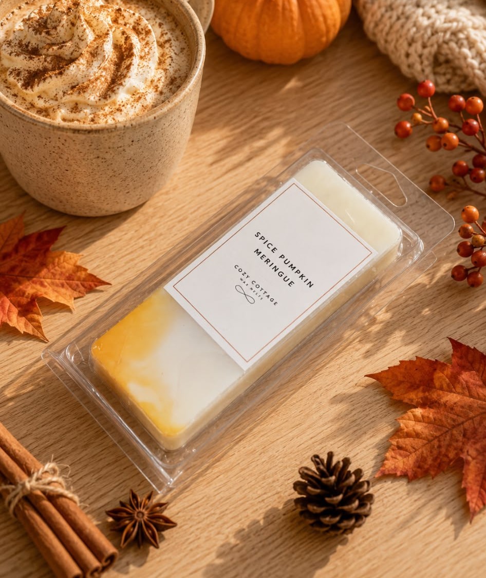 Spice Pumpkin Merinque Waxmelt - 138720 Spice Pumpkin Merinque Waxmelt