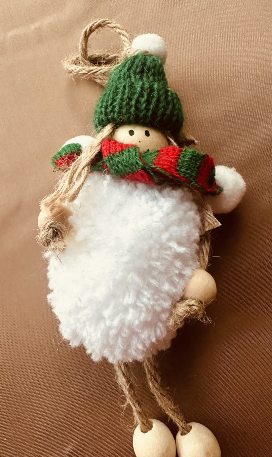 Groen kerstmeisje – handgemaakte kerstdecoratie - 151236 Groen kerstmeisje – handgemaakte kerstdecoratie