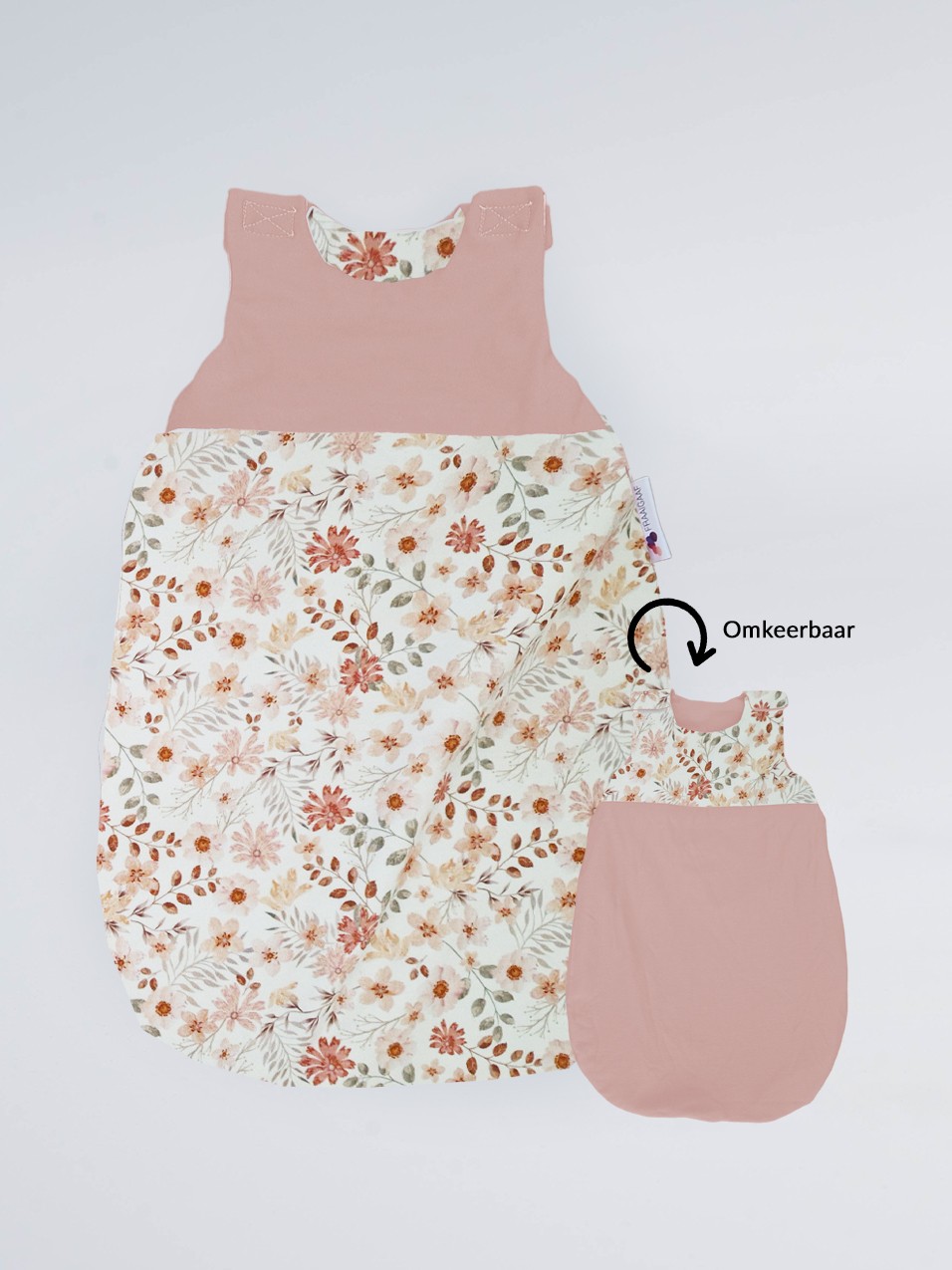 Poppenslaapzak Peachy Blossom