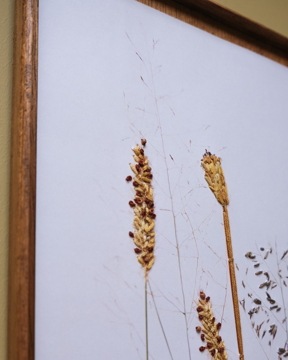 Bloemen Borduurwerk - Geel grassen uit Zuid Africa - 51347.jpeg Bloemen Borduurwerk - Geel grassen uit Zuid Africa