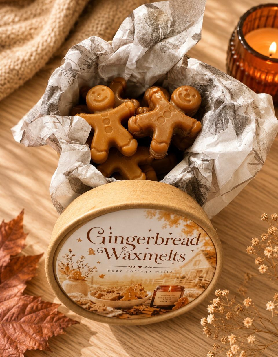 Gingerbread Waxmelts - 148012 Gingerbread Waxmelts