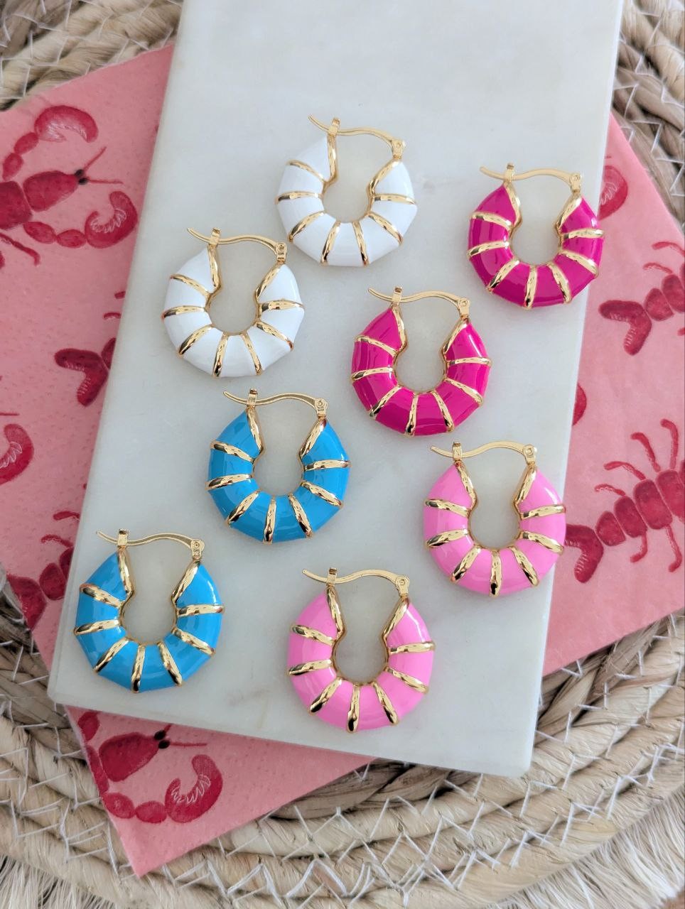 Bold & Bright oorbellen