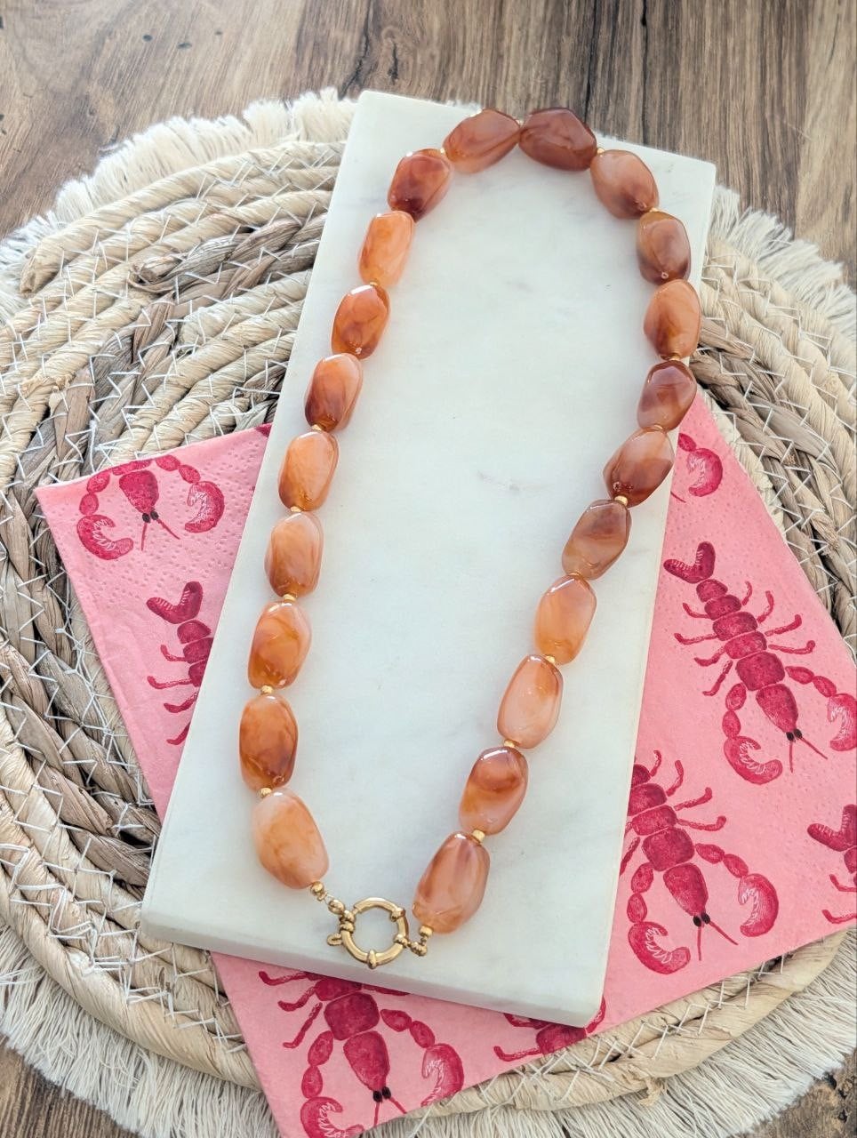 Chunky colour kettingen in 3 varianten